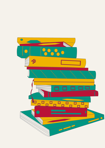 stapel-kinderbuecher Ein bunter Stapel Kinderbücher, die die doppelte Zielgruppe liebt.